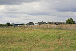 Part of Blandford military Camp seen from nearby tumulus - geograph.org.uk - 229209.jpg