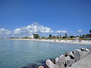 Pass-a-Grille beach from pier.gk