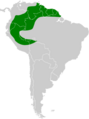 Pipile cumanensis map