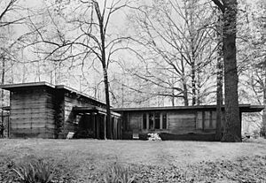 Pope-Leighey House - Exterior - HABS VA,30-FALCH,2-1