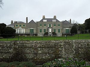 Preston Manor, Preston Village, Brighton (from rear)