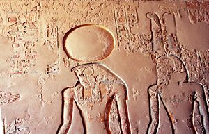 Ra and Amon - Ramses IV tomb