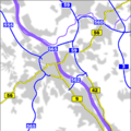 Region Bonn motorways