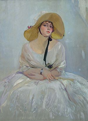 Retrato de Raquel Meller - Sorolla 1918