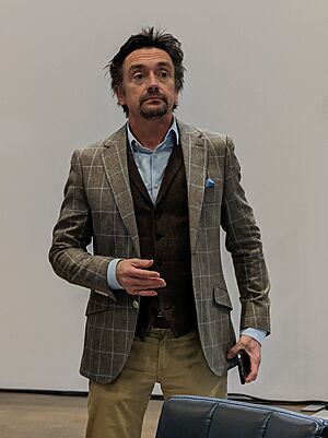 Richard Hammond in Toronto at the 2024 Canadian International Auto Show