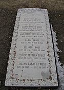Robert Frost's grave - Bennington, VT