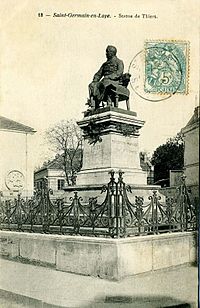 Saint-Germain-en-Laye - Statue de Thiers001