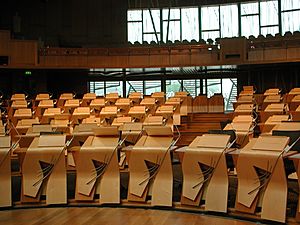 Scottish Parliament seating