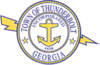 Official seal of Thunderbolt, Georgia