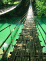Sevilla hanging bridge, Bohol