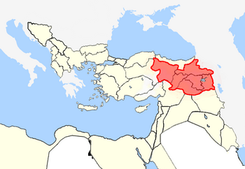 Six armenian provinces