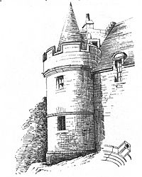 Skelmorlie castle frontage SW