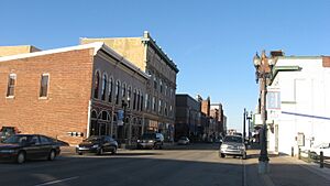 South Walnut in downtown Muncie
