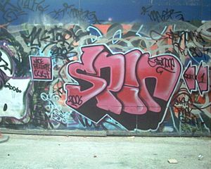 Spin graffiti
