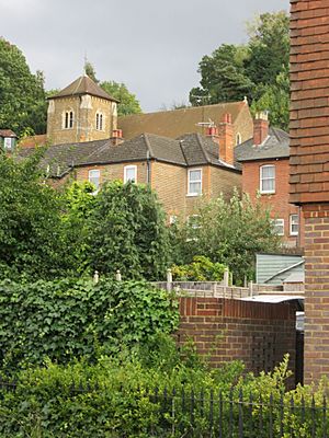 St Edmund King and Martyr's Church, Croft Road, Godalming (September 2015)