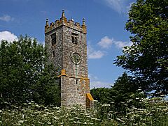St Illogan Church Bell Tower - geograph.org.uk - 188951.jpg