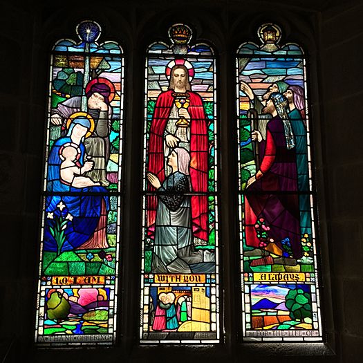St Peter's Church, Wallsend Lady Chapel Window 2