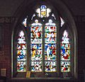 Stained glass, Church of St Margaret of Antioch, Liverpool 12
