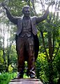 Statue of Placido Domingo in Mexico City