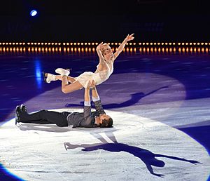 Tatiana Volosozhar & Maxim Trankov in Art on Ice 2014