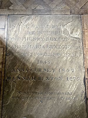 The Buxton Burial Vault- 'more than conquerors'