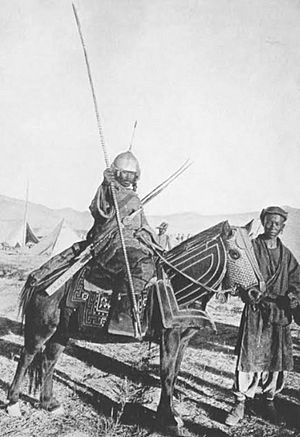 Tibetan horseman