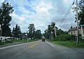 US 20 wb in hamlet of Brighton Corners, NY, July 2023