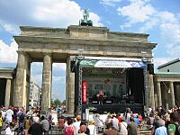 Umweltfestival 2011 vor dem Brandenburger Tor