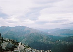 View of Glen Nevis from Ben Nevis