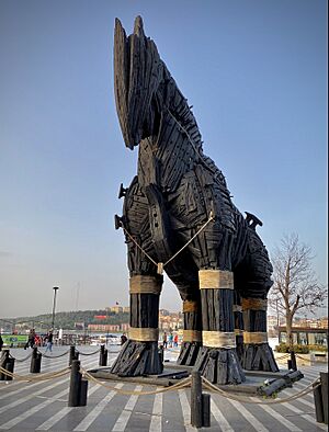 Çanakkale, Turkey - Trojan Horse, March 2022