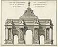 Arc de Triomphe du Thrône, RP-P-1964-1779