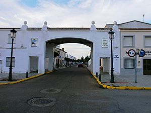 Main entrance of the town
