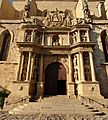 Barroque entrance - Church of Santa Maria in Montblanc