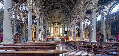 Basilica di Santa Maria delle Grazie interno Brescia