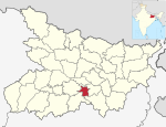Bihar district location map Sheikhpura.svg