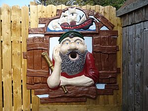 Blackgang Chine Jolly Robin talking bin
