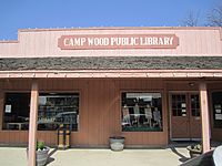Camp Wood, TX, Public Library IMG 1324