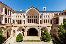Casa histórica de Abbasi, Kashan, Irán, 2016-09-19, DD 74