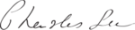 Charles Lee Signature.svg