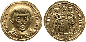 Coin of Maxentius, British Museum