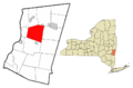 Columbia County New York incorporated areas Ghent highlighted