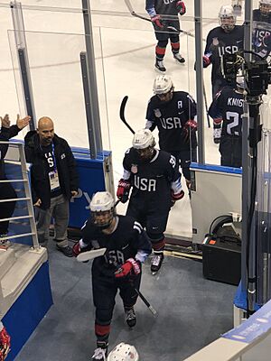 DSS at 2018 Winter Olympics in PyeongChang - US Women's Hockey Team