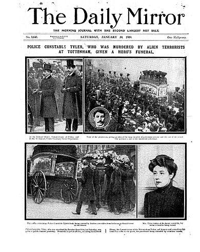 Daily Mirror – 30 Jan 1909 – Page 1