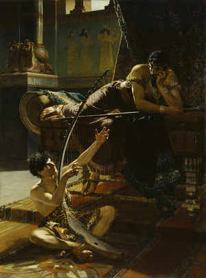 David and Saul (Julius Kronberg) - Nationalmuseum - 18384