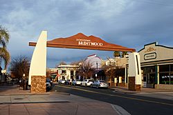 Gateway to downtown Brentwood
