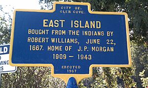 East Island historical marker