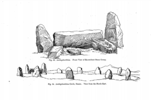 Easter Aquhorthies stone circle, Fred. Coles 1900