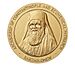 Ecumenical Patriarch Bartholomew Congressional Gold Medal (front).jpg