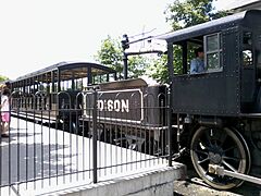 Edison steam locomotive