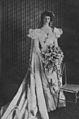 Eleanor Roosevelt wearing her wedding dress in New York City - NARA - 195393